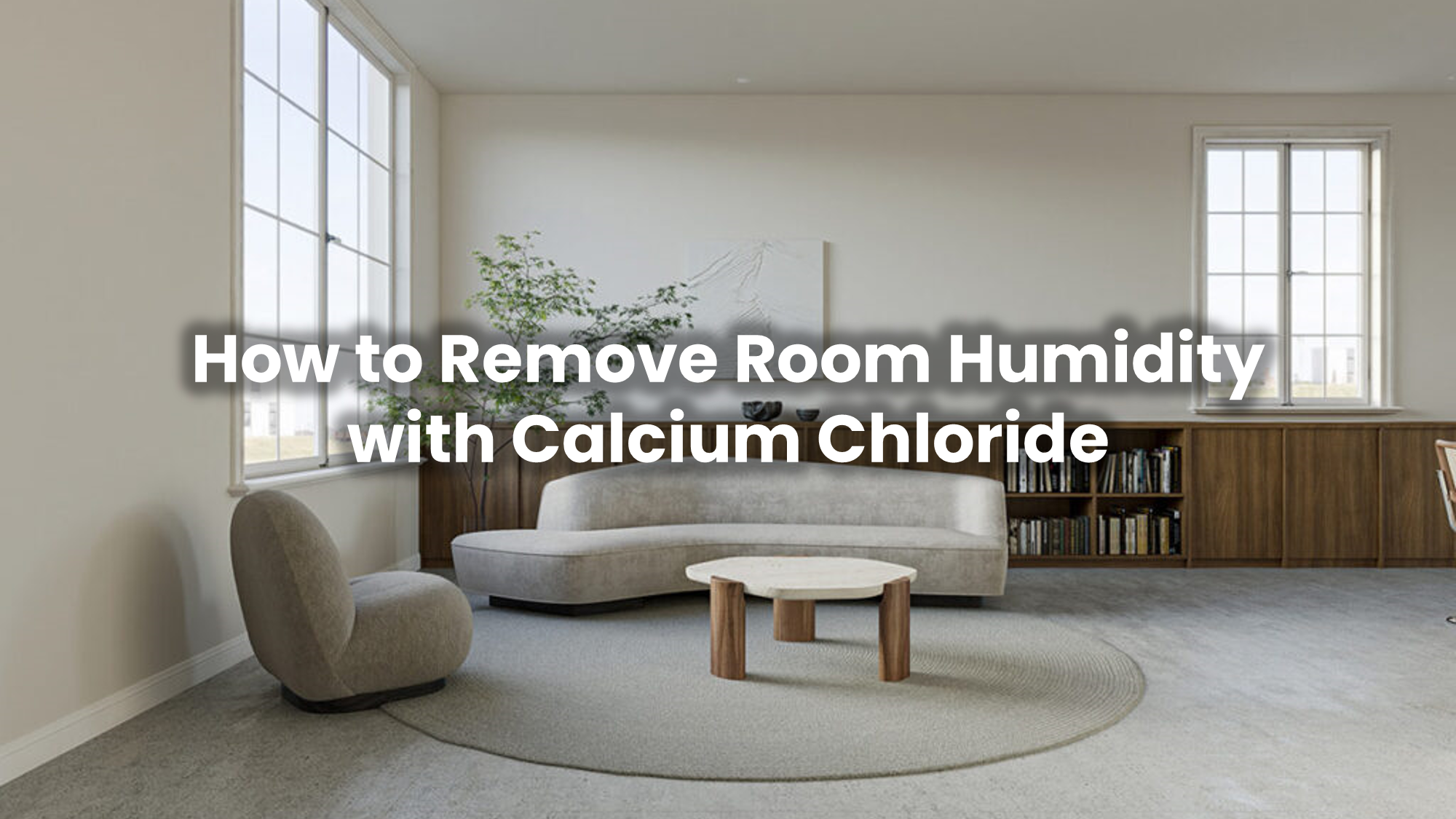 How to Remove Room Humidity with Calcium Chloride