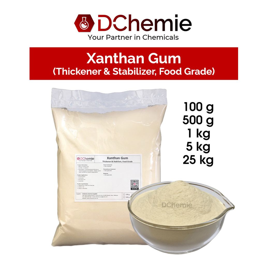 Xanthan Gum, Thickener / Emulsifier / Stabilizer – DChemie Malaysia