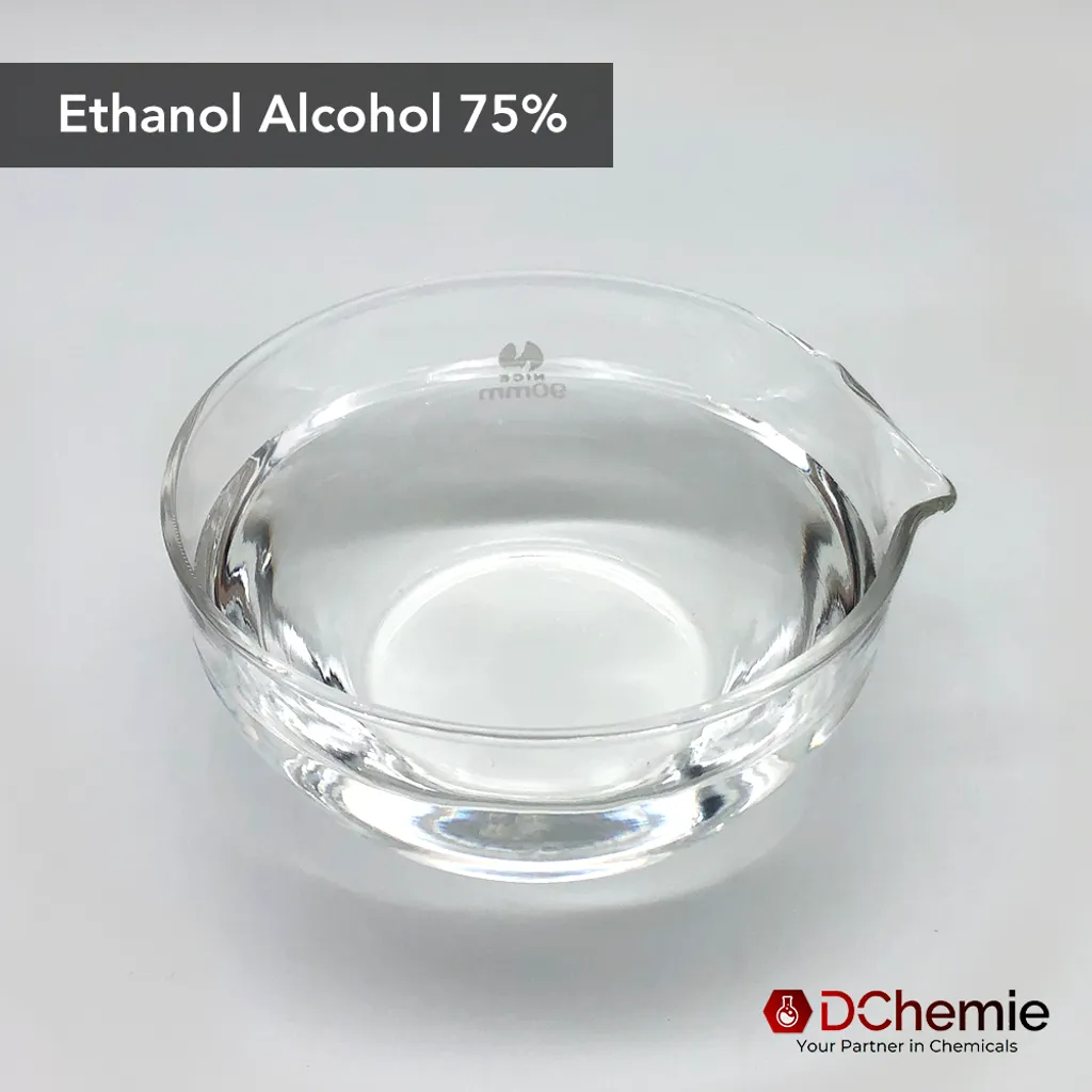 Page 2 Ethanol 75% w label