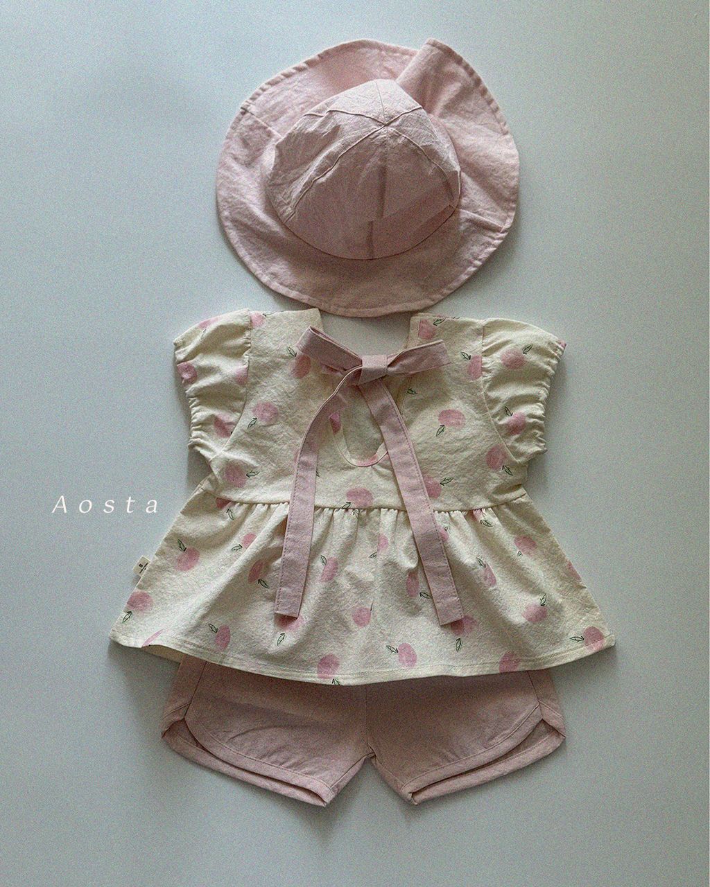 썸머블라우스 복숭아7