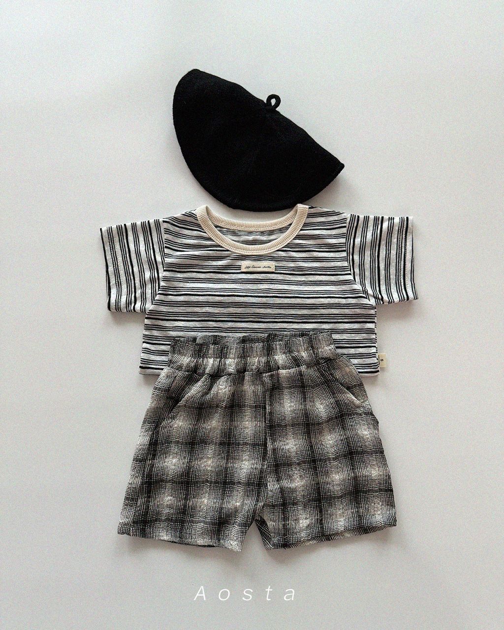 체크바지 검정10