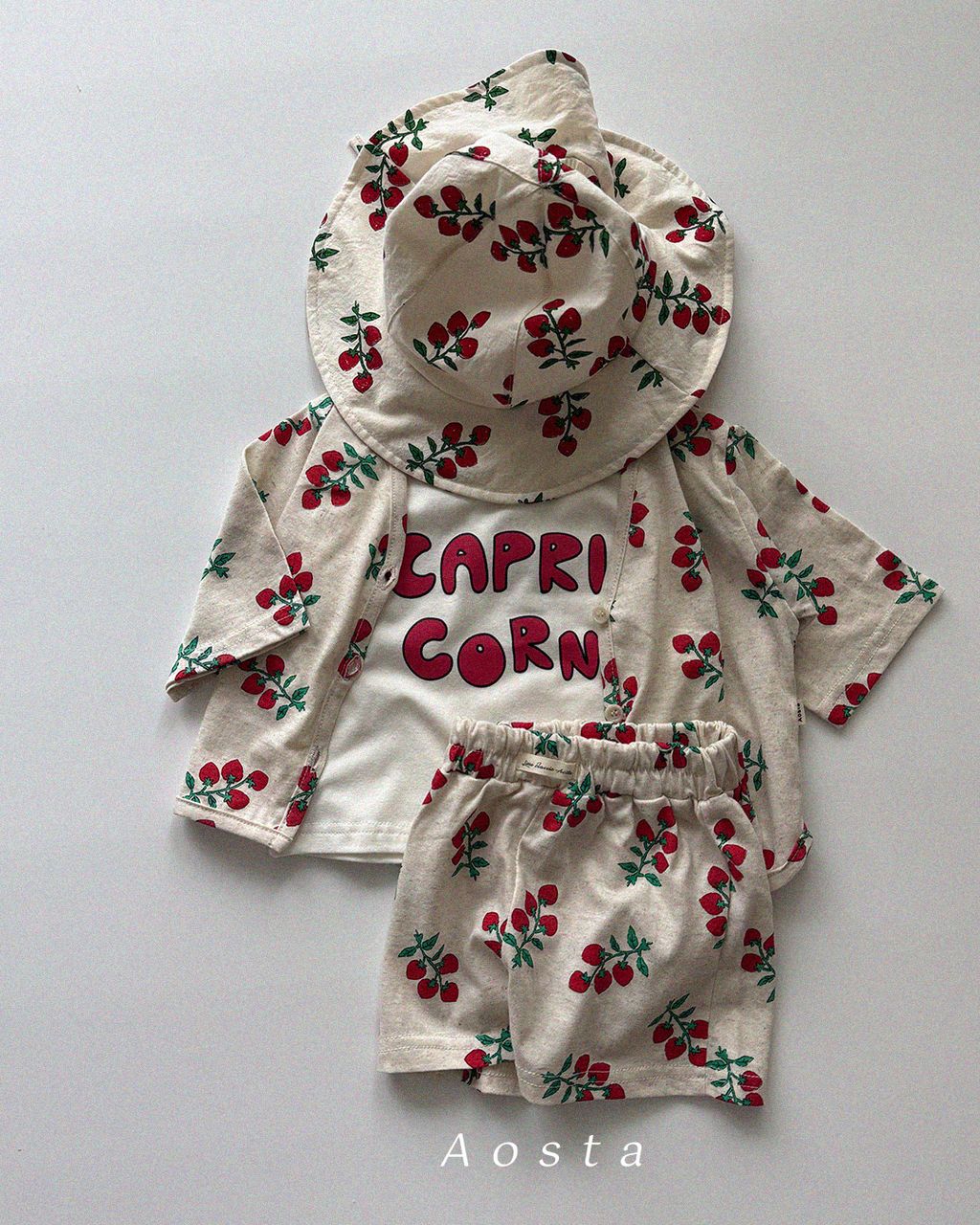 린넨가디건 딸기11