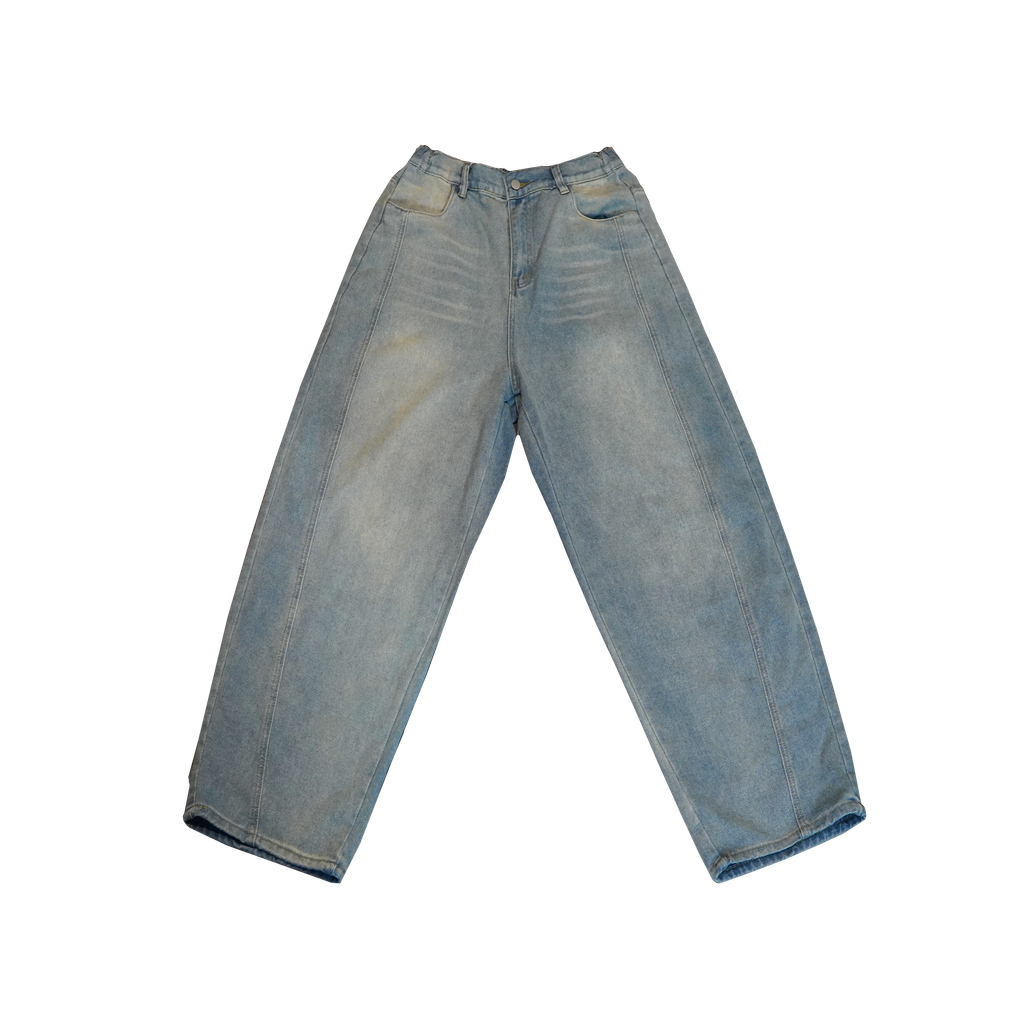 Light Blue Wide Leg Jeans
