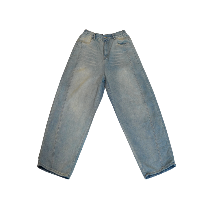 Light Blue Wide Leg Jeans