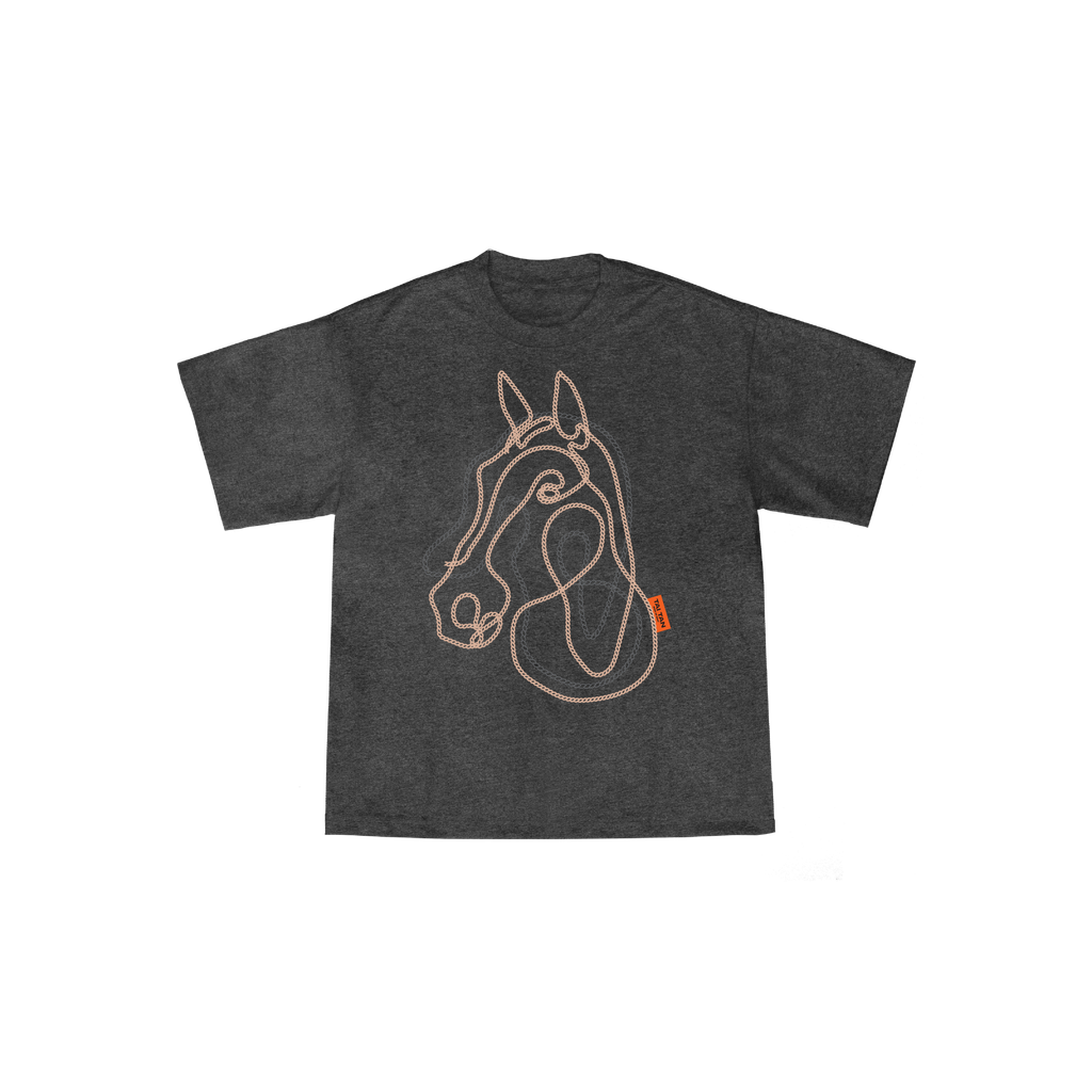 line horse heather-02