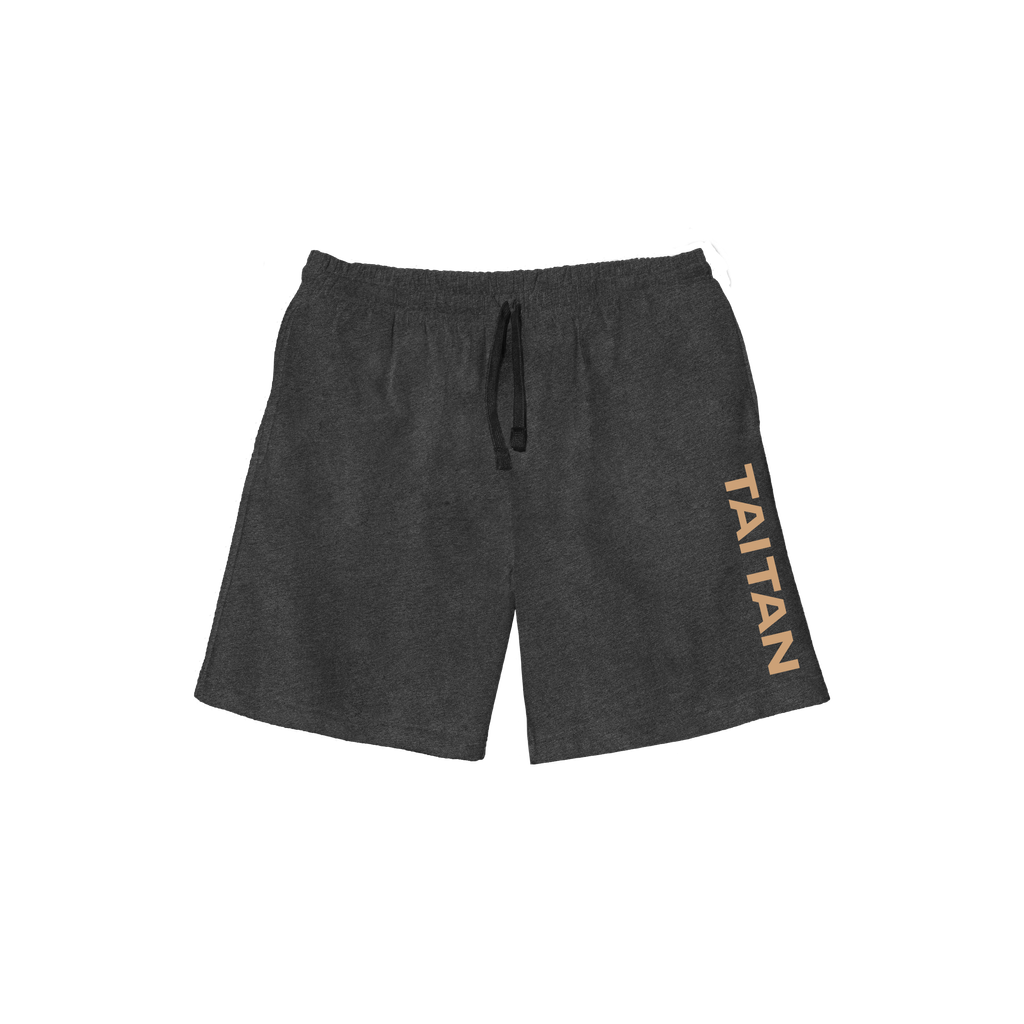 dark heather grey shorts taitan
