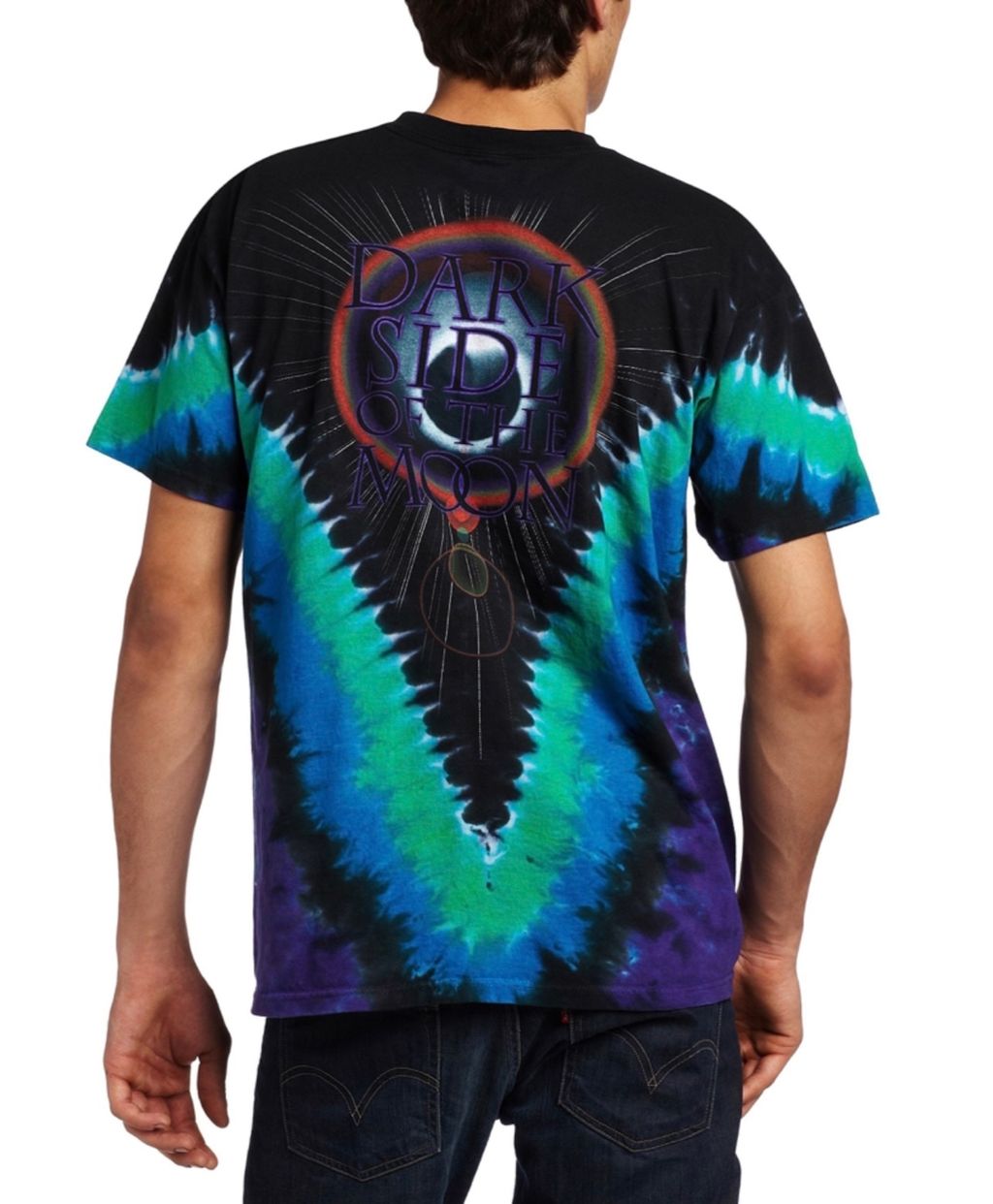 トップス PINK FLOYD tie dye L/S T-shirt sundog Sundog - Pink Floyd 40 Years Tie Dye T-Shirt – Penny Lane Gifts