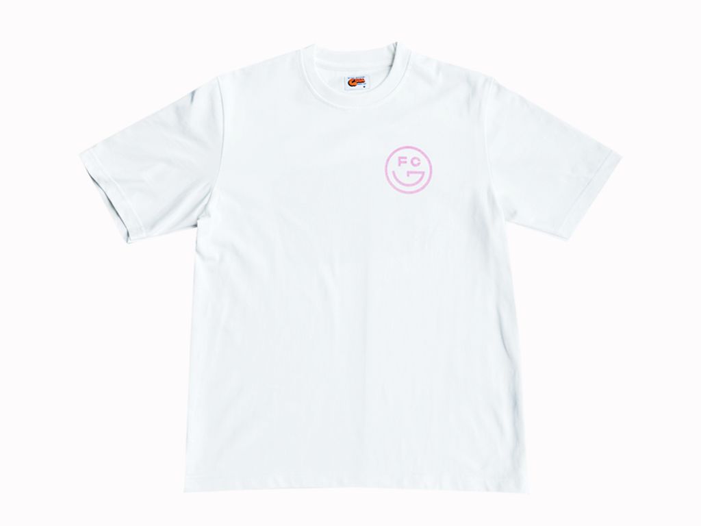 FIGHT CLUB FLAT LAY WHITE FRONT
