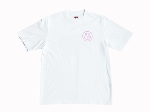 FIGHT CLUB FLAT LAY WHITE FRONT