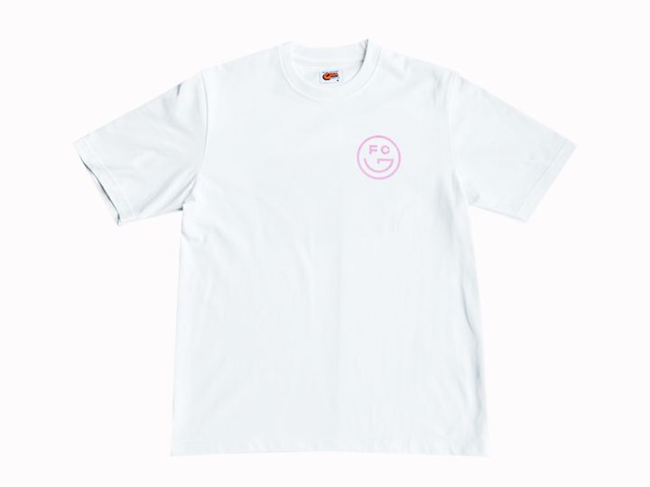 FIGHT CLUB FLAT LAY WHITE FRONT
