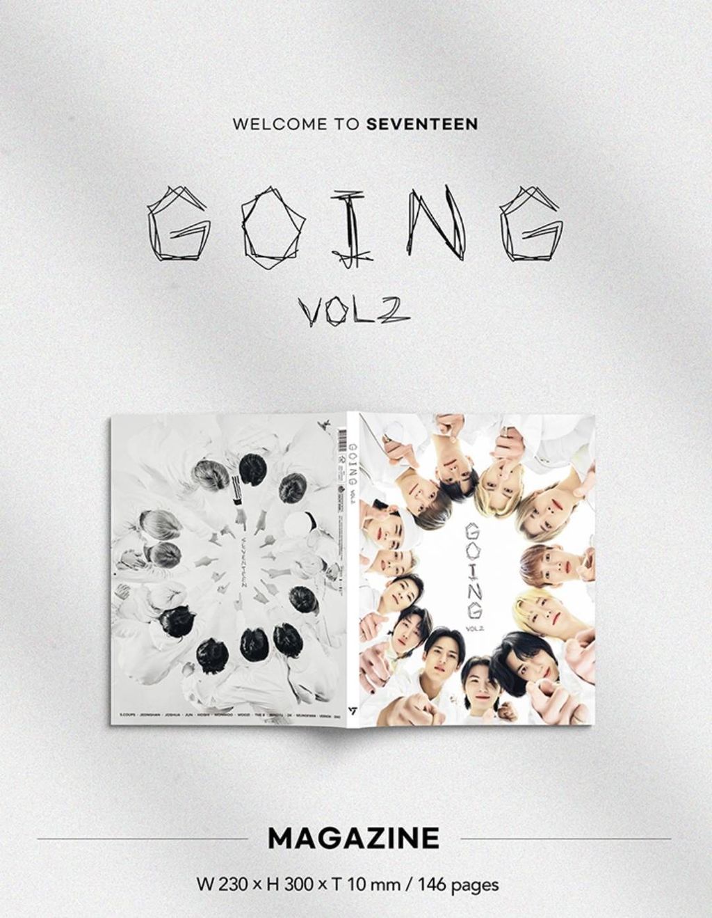 SEVENTEEN セブチ 公式 GOING Magazine ゴセ本 - K-POP/アジア