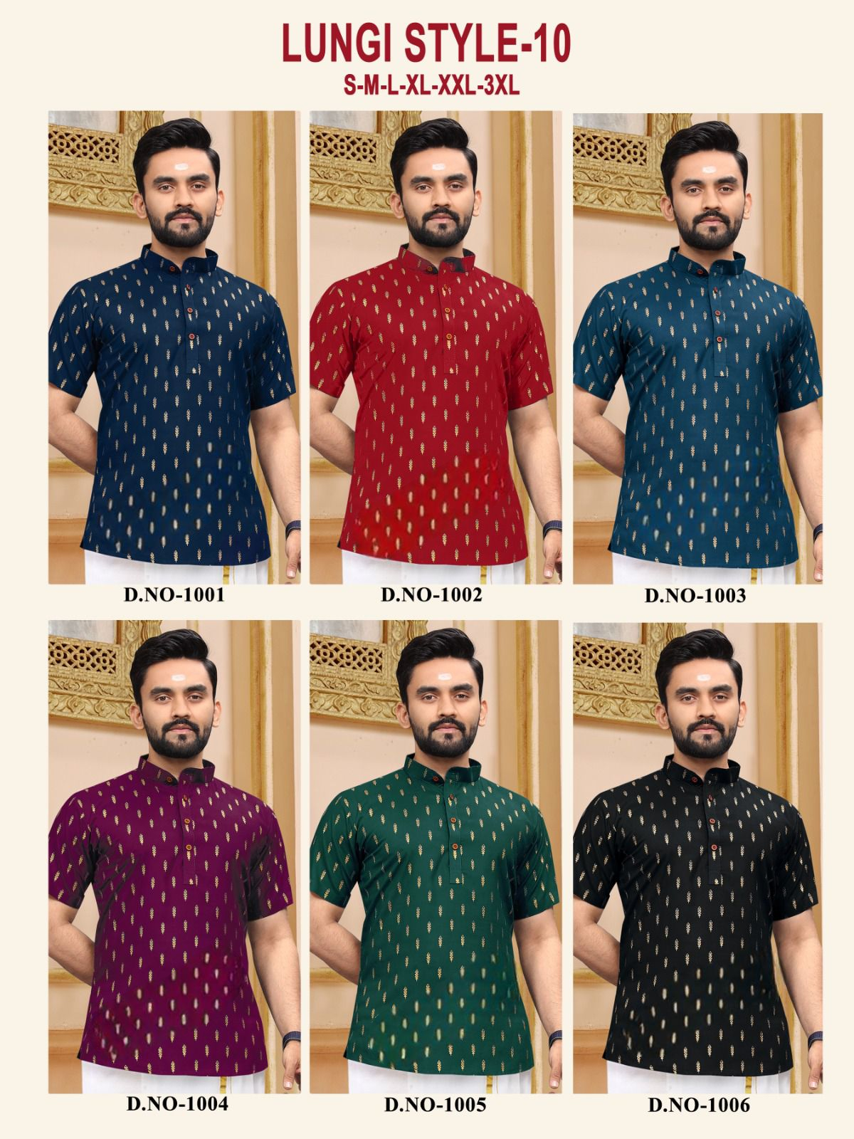 1810831938Lungi Style Vol 10 Rayon Gold Printed Mens Shirts (7)