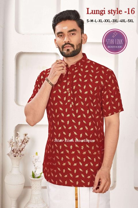 sangeet-lungi-style-vol-16-rayon-gold-print-mens-wear-short-kurta-1-2025-01-07_12_10_07