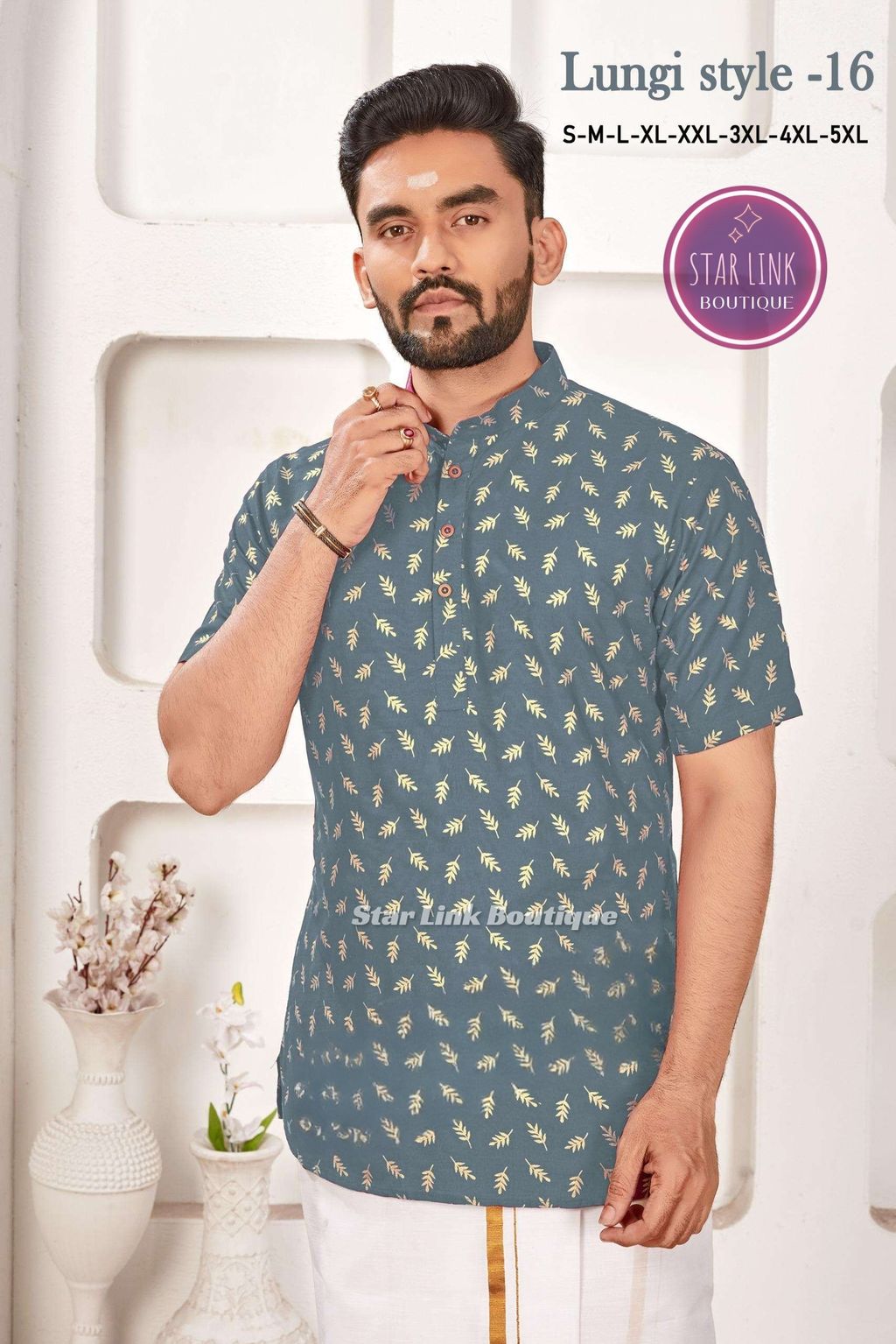 sangeet-lungi-style-vol-16-rayon-gold-print-mens-wear-short-kurta-5-2025-01-07_12_10_07