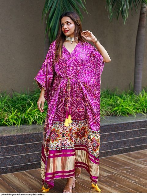 printed-designer-kaftan-with-fancy-latkan-dress-6813