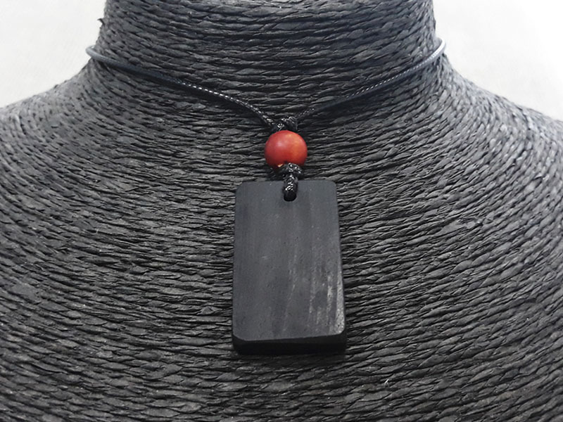 King of Wood Pendant Necklace