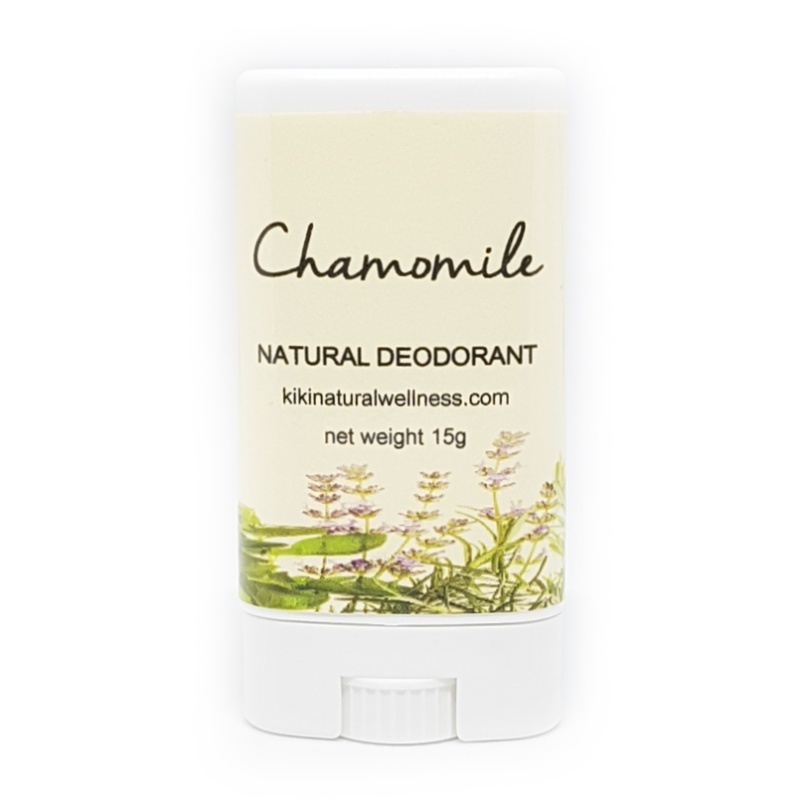 Chamomile Natural Deodorant, 15g – Kiki Natural Wellness