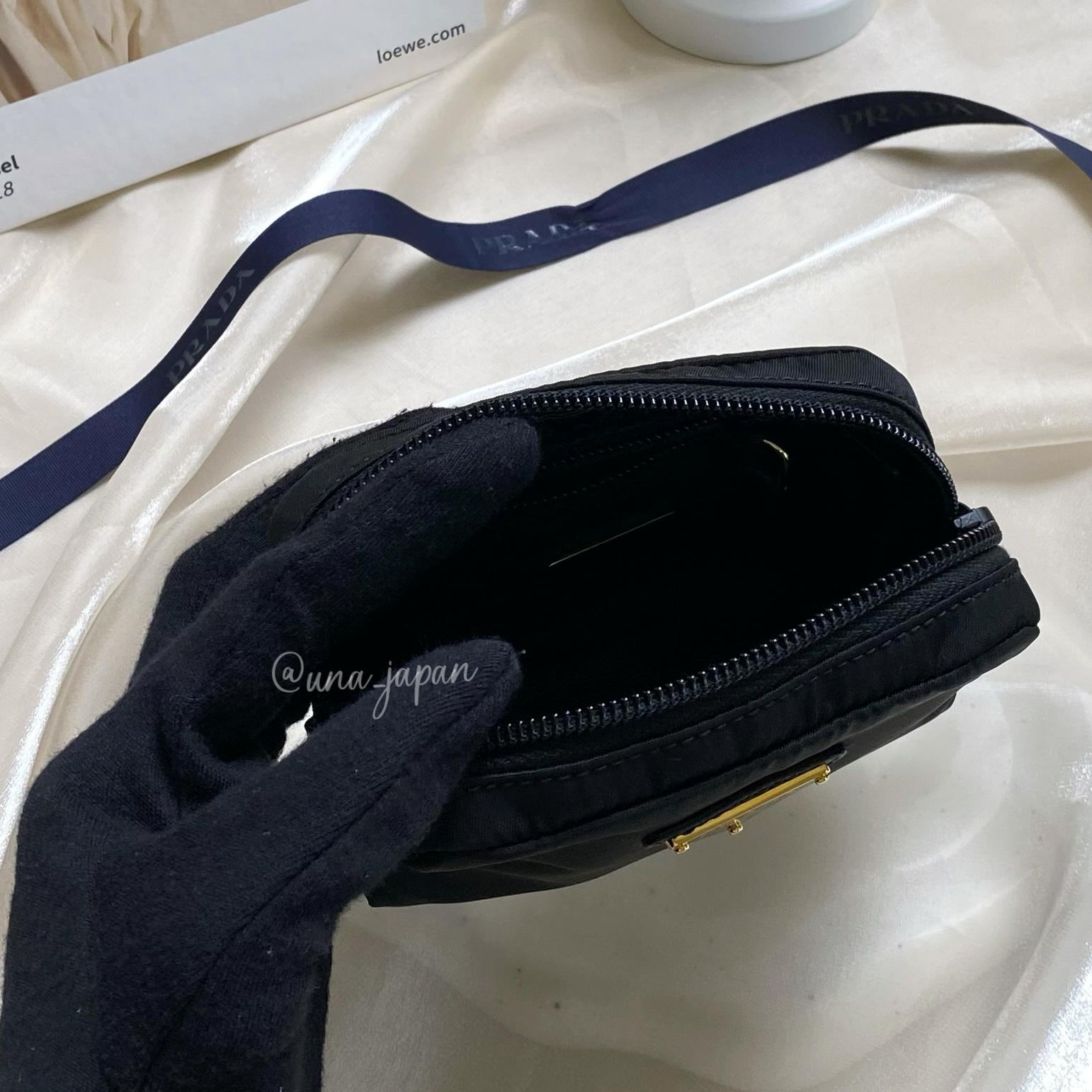 PRADA 尼龍零錢包– Una Japan 日本代購 PRADA 尼龍零錢包– Una Japan 日本代購