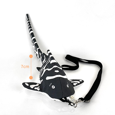 Zebra Shark Jr.造型肩背包