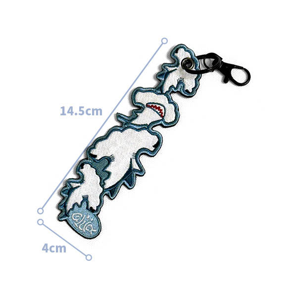 雙髻鯊造型吊牌