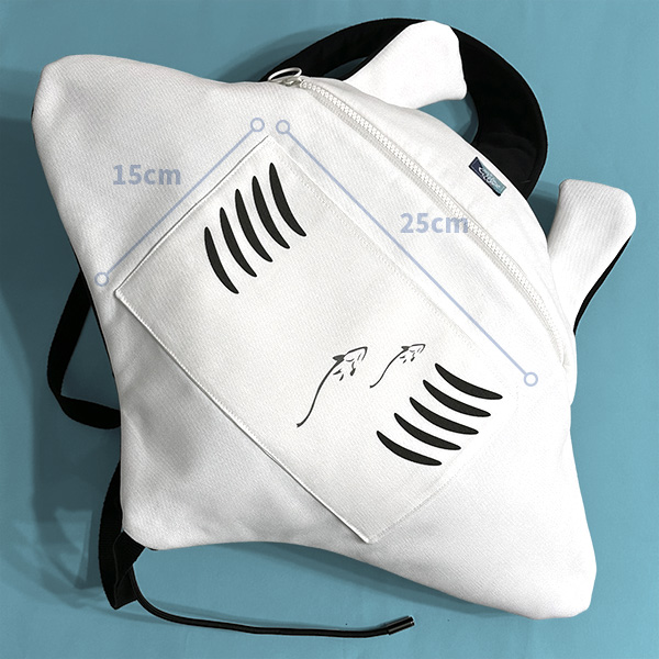 鬼蝠魟造型肩背包