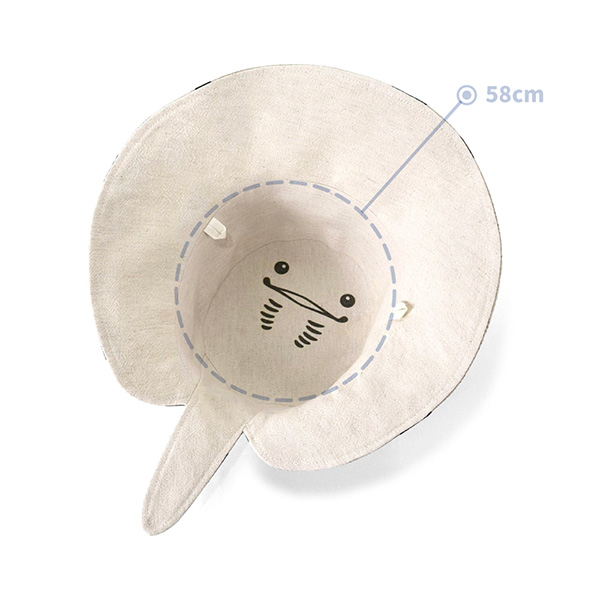 魟魚造型漁夫帽