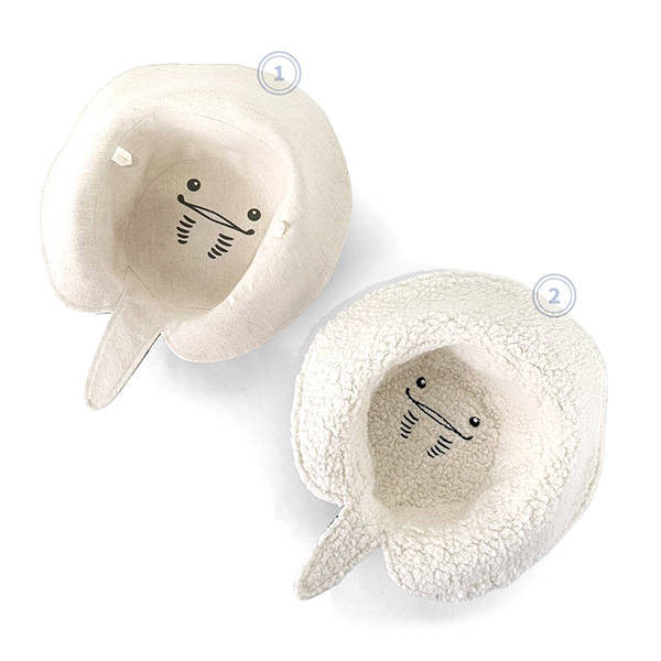 魟魚造型漁夫帽