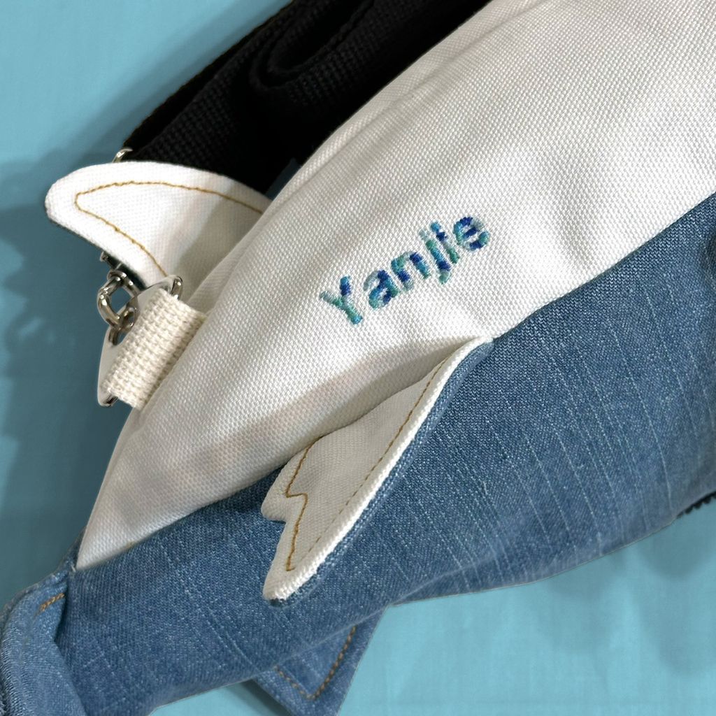 長尾鯊造型肩背包