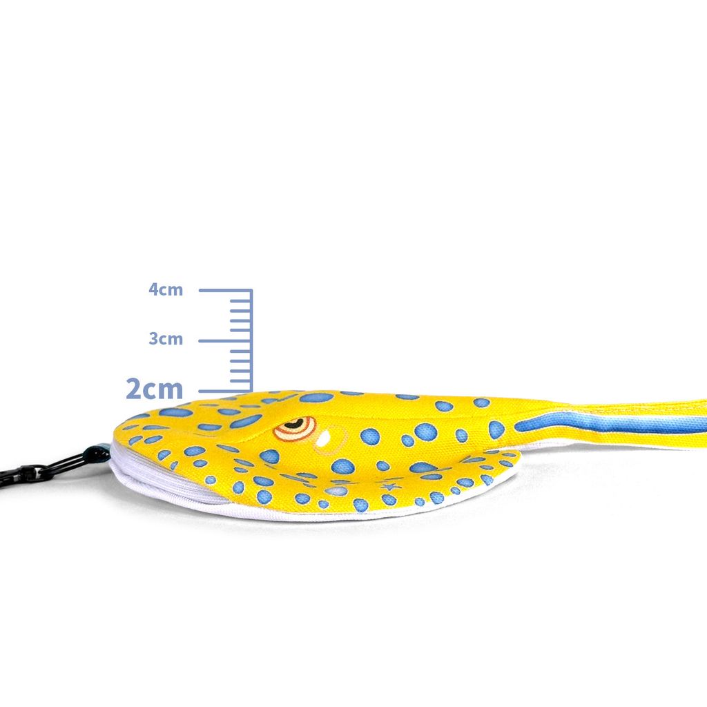 藍斑條尾魟造型零錢包