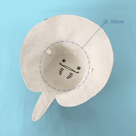 魟魚造型漁夫帽