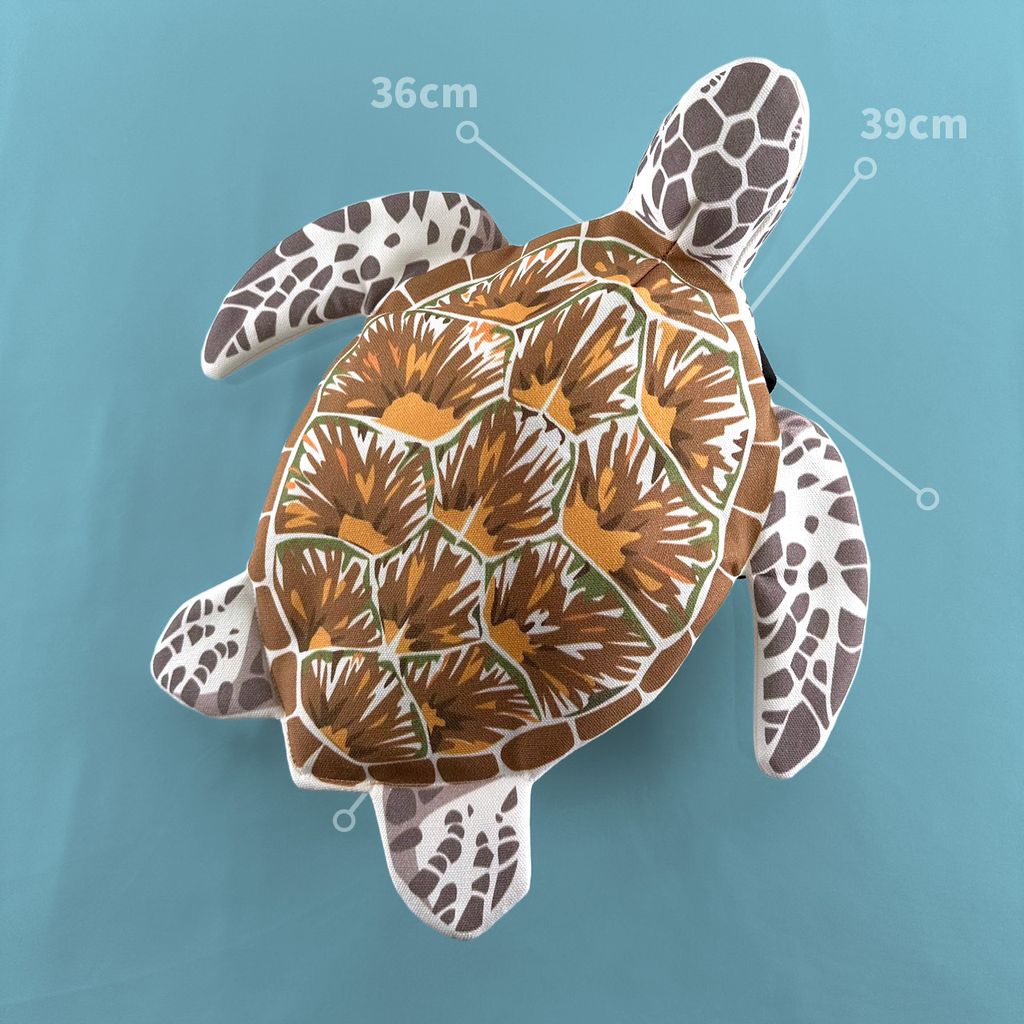 綠蠵龜造型肩背包