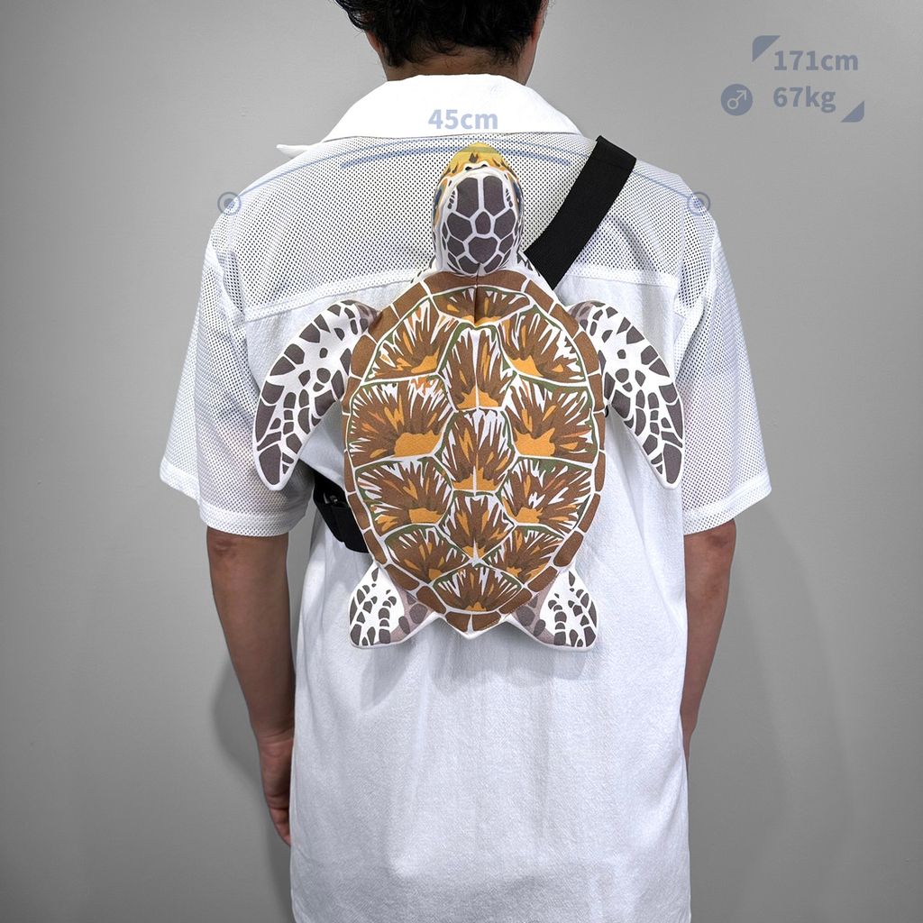 綠蠵龜造型肩背包