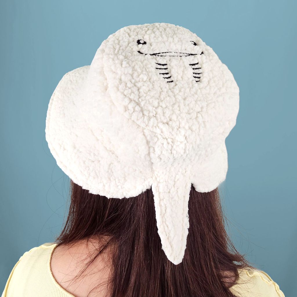 魟魚造型漁夫帽