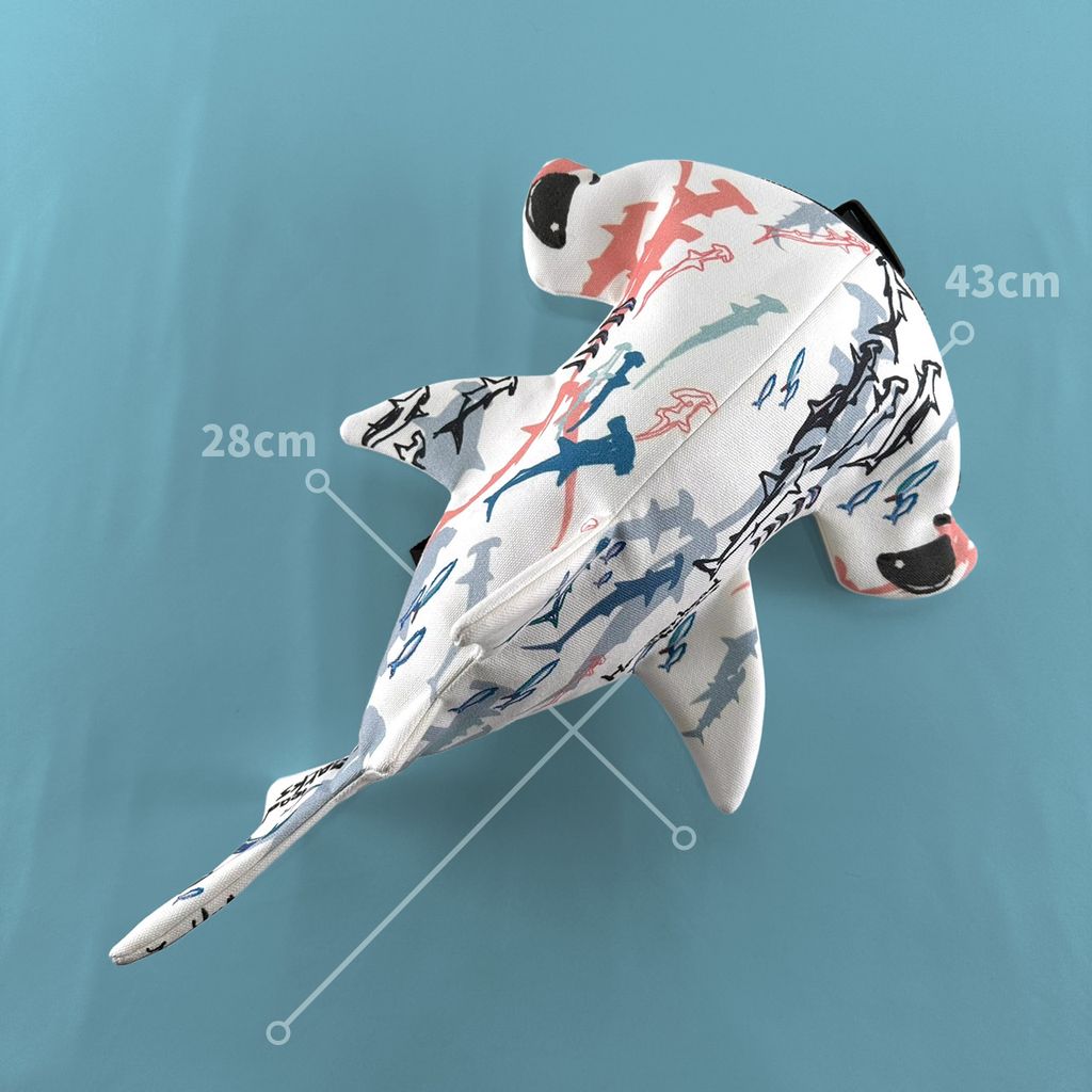 雙髻鯊造型肩背包