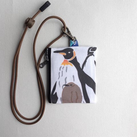 企鵝印花證件套