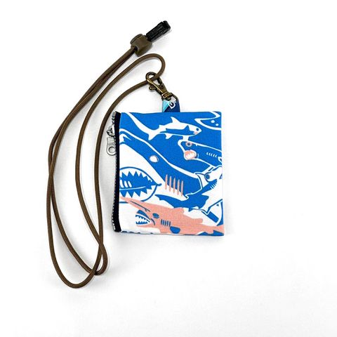鯊魚印花證件套