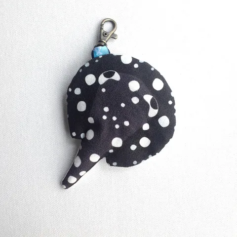 黑白魟造型零錢包