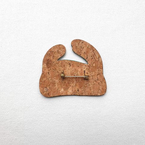 花園鰻造型別針