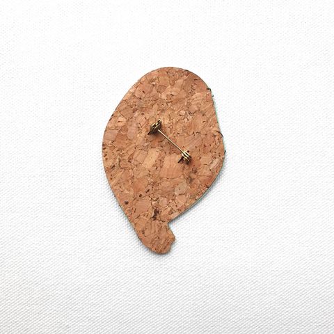 斑海豹造型別針