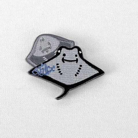 魟魚肚肚造型別針