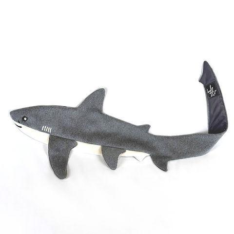 長尾鯊造型圍巾