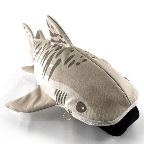 虎鯊造型肩背包