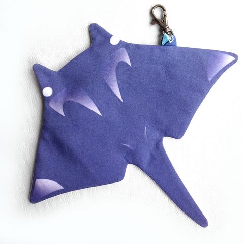 鬼蝠魟造型零錢包