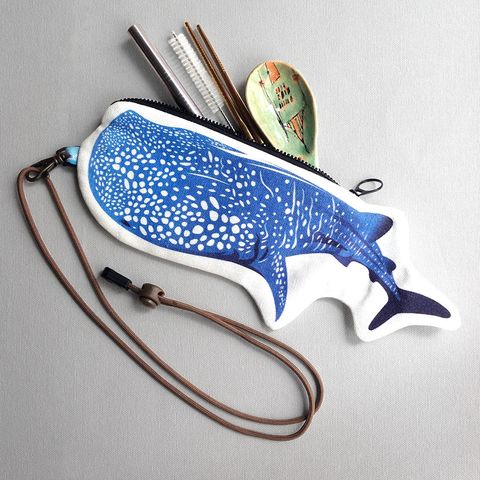 鯨鯊造型餐具袋