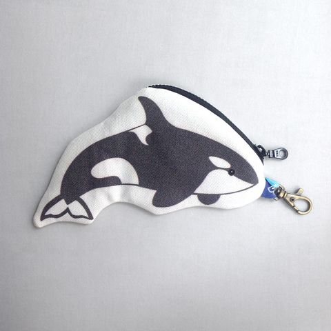 虎鯨造型零錢包