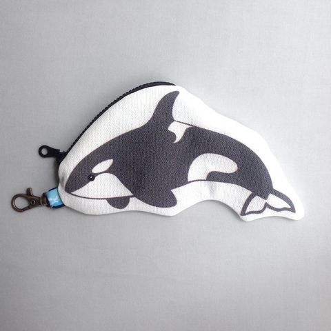 虎鯨造型零錢包