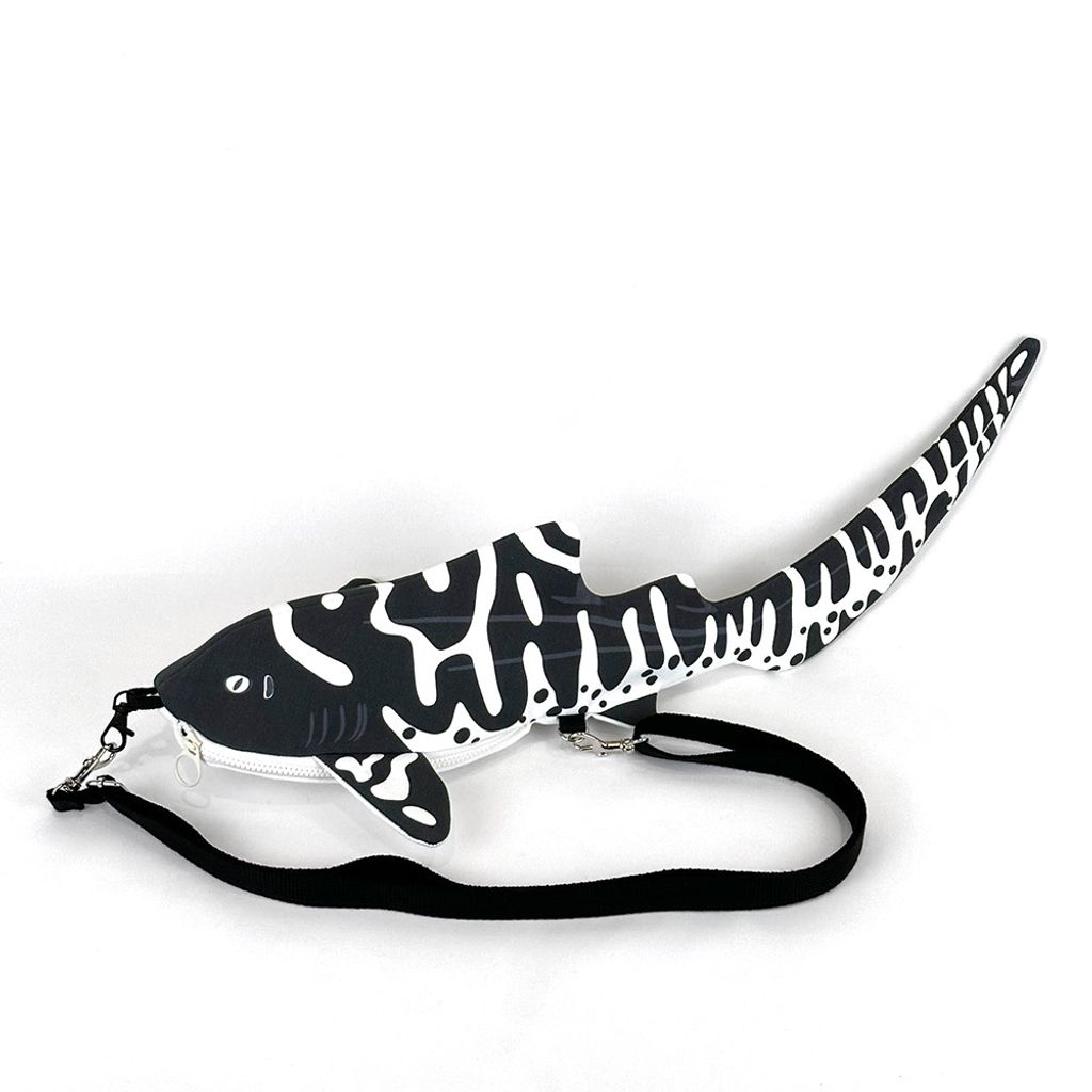 Zebra Shark Jr.造型肩背包