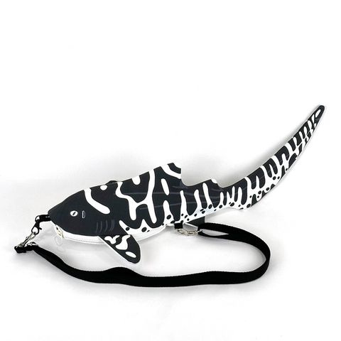 Zebra Shark Jr.造型肩背包