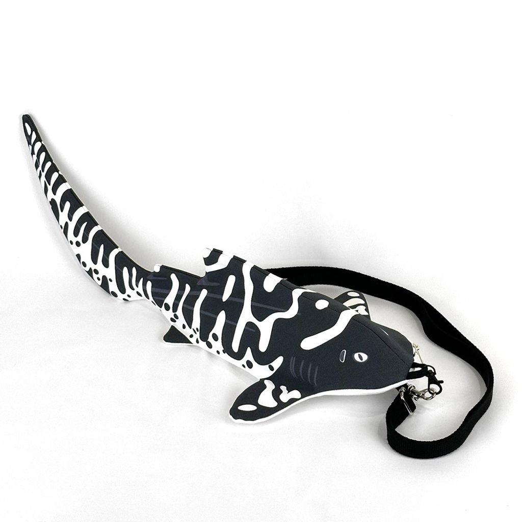 Zebra Shark Jr.造型肩背包
