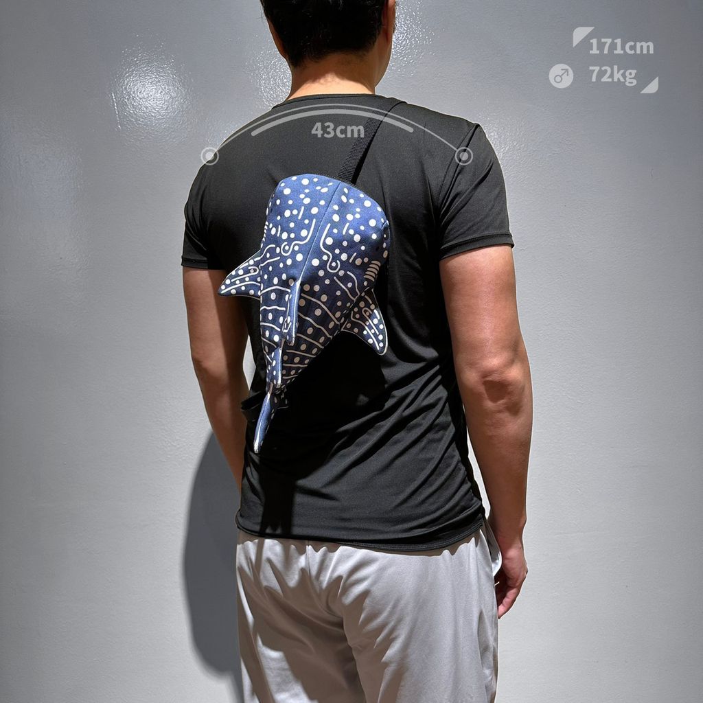 鯨鯊造型肩背包